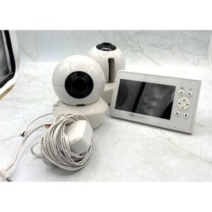 Babysense V43 Video Baby Monitor with 2 Cameras Non Wifi Split Screen & Night